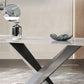 Medieval Modern Stone Dinette Table Rectangle Table for Dining Room Clearhalo 'Dining Tables & Seating' 'Dining Tables' 'dining_table' 'furn' 'furn_dining_table' 'Furniture' 'Kitchen & Dining Furniture' 1200x1200_5ff3d564-7edf-41ac-bdd0-9b28bd3afc4d