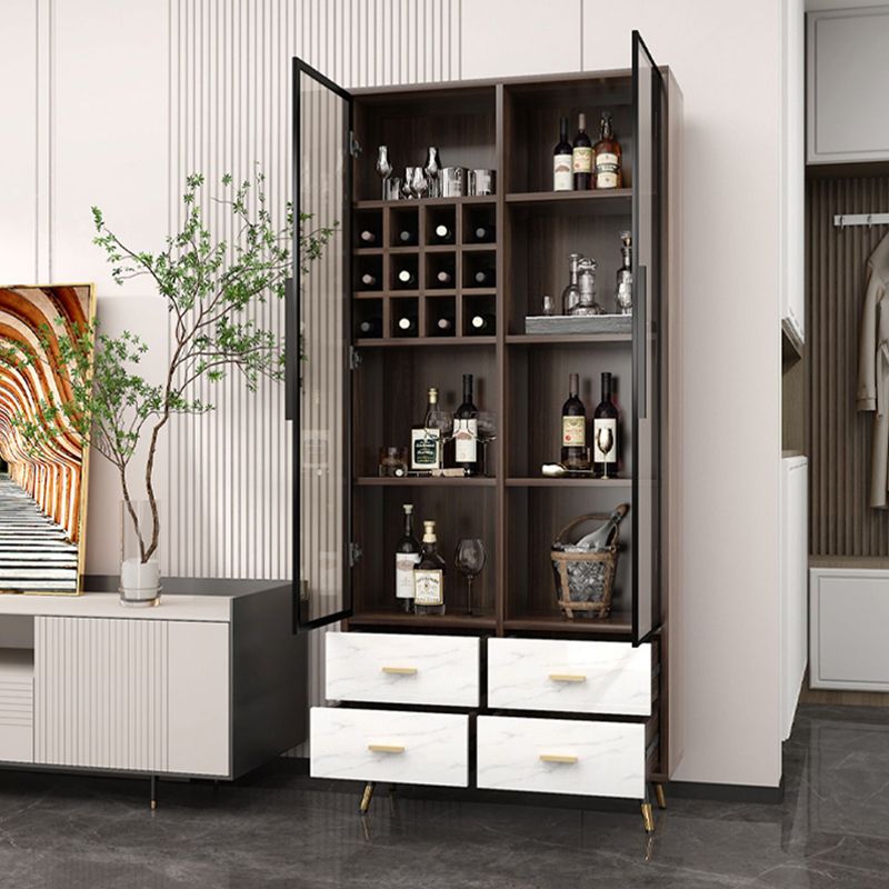 Floor Wine Bottle Holder Solid Wood Wine Bottle Rack for Living Room Clearhalo 'furn' 'furn_wine_racks' 'Furniture' 'Kitchen & Dining Furniture' 'Wine Racks' 'wine_racks' 1200x1200_5ff47b3c-35b9-4157-b937-0a4e028c9afc