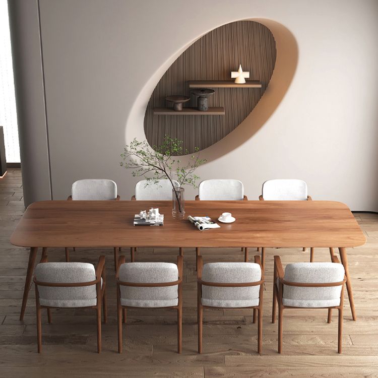 Solid Wood Contemporary Rectangle Dining Table Pine Wood Top Table with Legs Clearhalo ' dining_table' 'Dining Tables & Seating' 'Dining Tables' 'furn' 'furn_dining_table' 'Furniture' 'furniture_dining_table' 'Kitchen & Dining Furniture' 'kitchen&dining_furn' 'kitchen' 'kitchen_dining_table' 1200x1200_5ff7b2cf-34ee-48a8-818f-58dc2e64b0b7