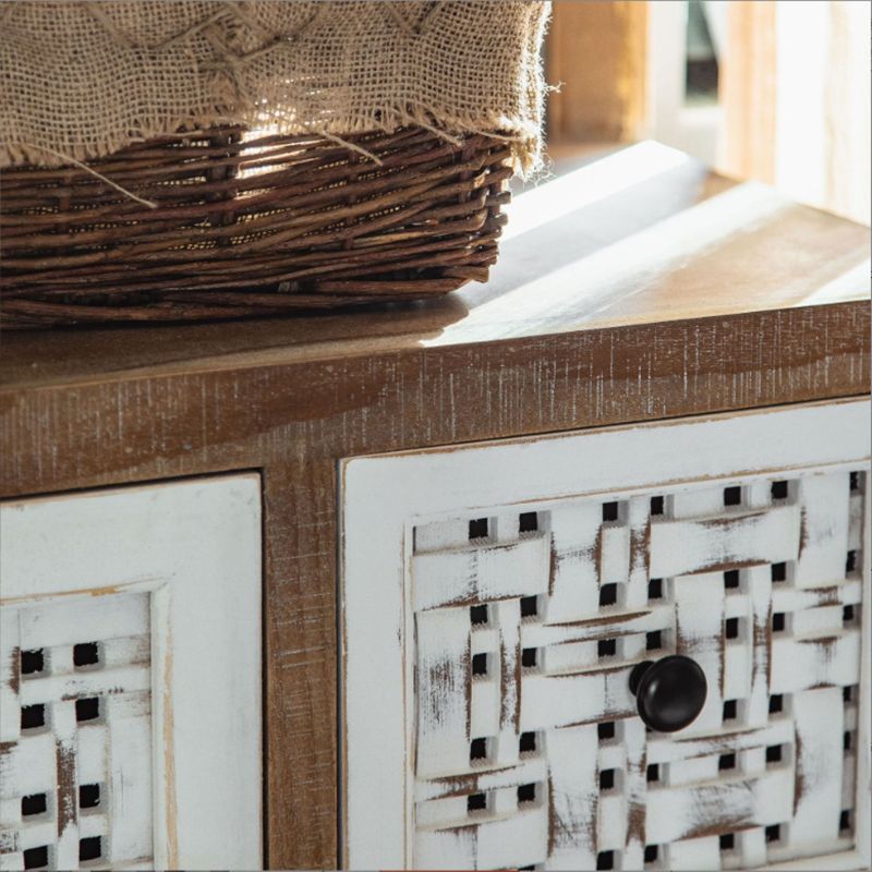Industrial Rectangle Bar Pulls Accent Cabinet With Doors Cabinet Clearhalo 'Cabinets & Chests' 'cabinets_chests' 'furn' 'furn_cabinets_chests' 'Furniture' 'Living Room Furniture' 1200x1200_5ffa298f-7ee8-4b7a-9c94-7e379c14eaa4