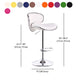 Scandinavian Adjustable Height Swivel Counter Stools Metal Leather Bar Stools Clearhalo 'Bar Furniture' 'Bar Stools' 'bar_stools' 'furn' 'furn_bar_stools' 'Furniture' 'furniture_bar_stools' 'Kitchen & Dining Furniture' 1200x1200_5ffcc765-7e2a-4cc3-9a61-76a071eb1445