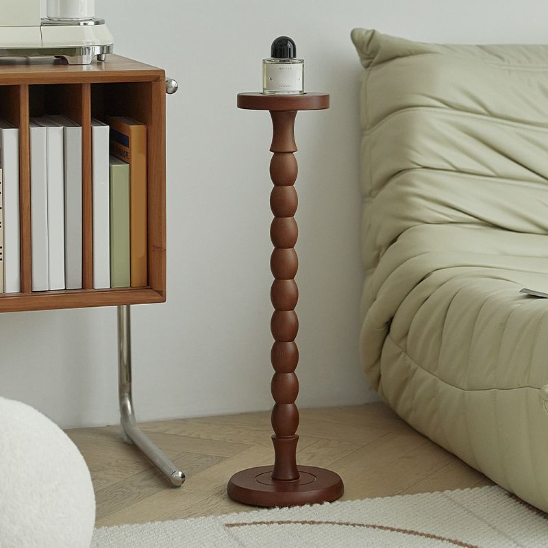 Traditional Wood End Table Sled Black/Brown Side End Snack Table Clearhalo 'Coffee & Accent Tables' 'End & Side Tables' 'end_side_tables' 'furn' 'furn_end_side_tables' 'Furniture' 'Living Room Furniture' 1200x1200_5ffe3fe1-7ff5-4c4c-8ecd-d5067fda1ad3