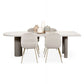 Free Form Modern Dining Table White Tone Fixed Table with 3 Legs for Dining Room Clearhalo ' dining_table' 'Dining Tables & Seating' 'Dining Tables' 'furn' 'furn_dining_table' 'Furniture' 'furniture_dining_table' 'Kitchen & Dining Furniture' 'kitchen&dining_furn' 'kitchen' 'kitchen_dining_table' 1200x1200_6001b31e-9582-4452-85dc-7f6d24b387e9