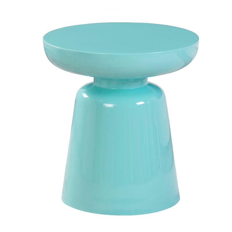 Modern Metal Round Side Table 43/60' Tall Pedestal End Table Clearhalo 'Coffee & Accent Tables' 'End & Side Tables' 'end_side_tables' 'furn' 'furn_end_side_tables' 'Furniture' 'Living Room Furniture' 1200x1200_600391e8-e0a8-4ce0-8591-7344714ca1a1