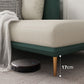 Nordic Style Faux Leather Chaise Square Arms Chaise in Solid Color Clearhalo 'Chairs & Seating' 'Chaise Lounge' 'chaise_lounge' 'furn' 'furn_chaise_lounge' 'Furniture' 'Living Room Furniture' 1200x1200_600564cd-a3f8-4e9b-8697-eed912344583