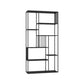 Libreria moderna in metallo etagere libreria a ripiana aperta in brunale-70,8 "h x 11,8" w