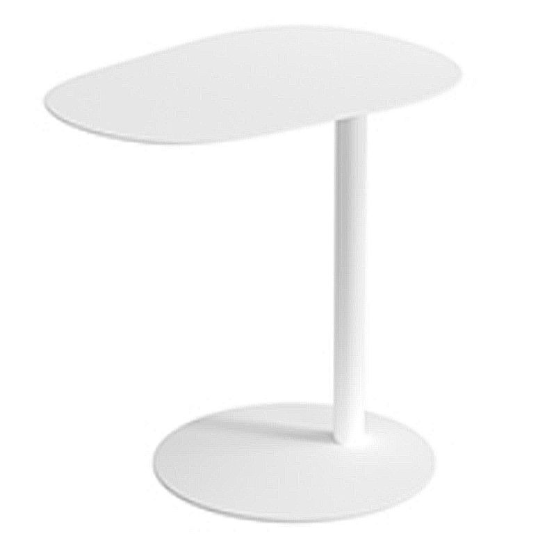 Scandinavian Free-Form Sofa SideTable Metal Pedestal End Table