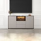 Mueble TV de piedra estilo moderno Mueble TV con 2 puertas y 2 cajones