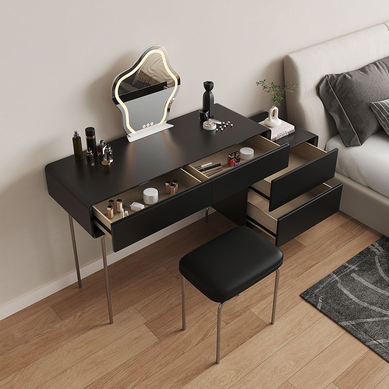 モダンなスタンディングメイクバニティデスクベッドルームバニティドレッシングテーブルセット