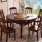 Modern Solid Wood Extendable Table Standard Brown Dining Table for Kitchen Clearhalo ' dining_table' 'Dining Tables & Seating' 'Dining Tables' 'furn' 'furn_dining_table' 'Furniture' 'furniture_dining_table' 'Kitchen & Dining Furniture' 'kitchen&dining_furn' 'kitchen' 'kitchen_dining_table' 1200x1200_600eb1f5-f4bf-4565-b85c-02fdd05c07ad
