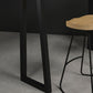 Table de bar de 1/3 pièces moderne
