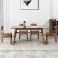 Rectangle Ash Wood Table in Walnut Contemporary Wooden Dining Table with Double Pedestal Clearhalo ' dining_table' 'Dining Tables & Seating' 'Dining Tables' 'furn' 'furn_dining_table' 'Furniture' 'furniture_dining_table' 'Kitchen & Dining Furniture' 'kitchen&dining_furn' 'kitchen' 'kitchen_dining_table' 1200x1200_6018f4fa-2f9b-46cf-abb0-fcb11577ca0a
