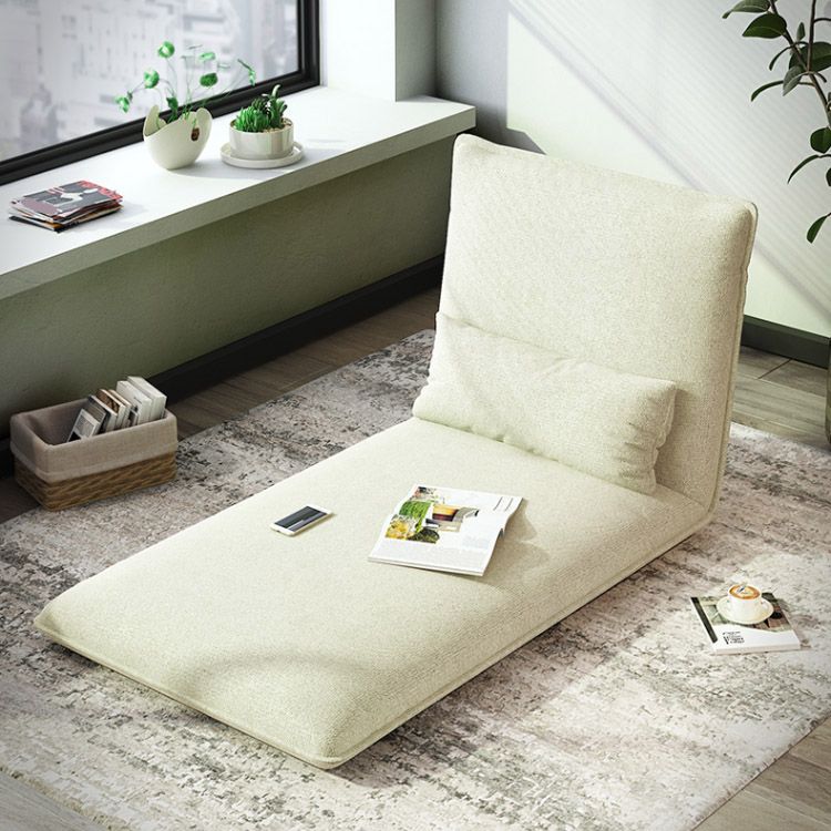 Frame metallico 25,59 "sedia reclinabile in pelle di colore polpa di colore reclinabile ad ampio standard