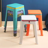 Sedia da pranzo senza schienale glam-outdoor.