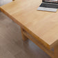 Pine Wood Top Dining Table Traditional Luxury Table with Solid Wood Sled Base Clearhalo 'Dining Tables & Seating' 'Dining Tables' 'dining_table' 'furn' 'furn_dining_table' 'Furniture' 'furniture_dining_table' 'Kitchen & Dining Furniture' 'kitchen' 'kitchen_dining_table' 1200x1200_601b9436-8fd5-4c47-8840-876f842ff736