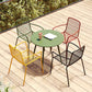 Outdoor Patio Arm Chair Metal Industrial Chairs with Slat Back Clearhalo 'Dining Chairs' 'Dining Tables & Seating' 'dining_chair' 'furn' 'furn_dining_chair' 'Furniture' 'Kitchen & Dining Furniture' 1200x1200_601c242c-324f-4d1c-a41c-6b039e03fefb