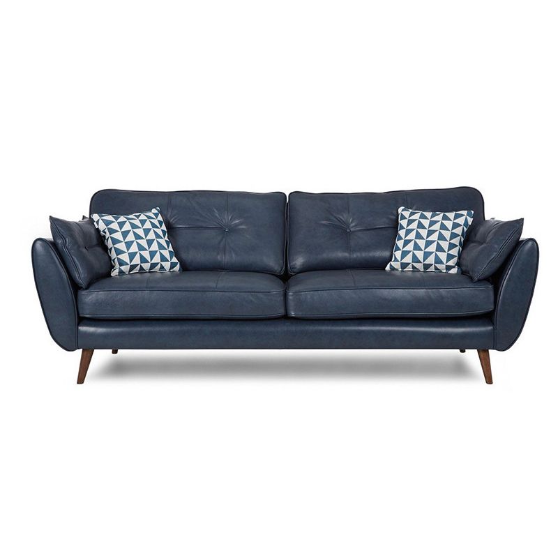 Modern Leather 4 Wood Legs Sofa Tufted Fabric Sofa for Living Room Clearhalo 'furn' 'furn_sofas' 'Furniture' 'furniture_sofas' 'kitchen' 'kitchen_sofas' 'Living Room Furniture' 'Sofa' 'sofas' 1200x1200_601e8845-03ff-4d7c-9f1c-47bcca64ba4d