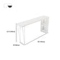 Industrial Rectangular Bar Pub Table Set 1/2/3 Pieces Bar Table and Stools Clearhalo 'Bar Furniture' 'furn' 'furn_home_bar_bar_sets' 'Furniture' 'Home Bars & Bar Sets' 'home_bar_bar_sets' 'Kitchen & Dining Furniture' 1200x1200_6020024c-5ecb-4c4f-b6e8-0e6a56bd96eb