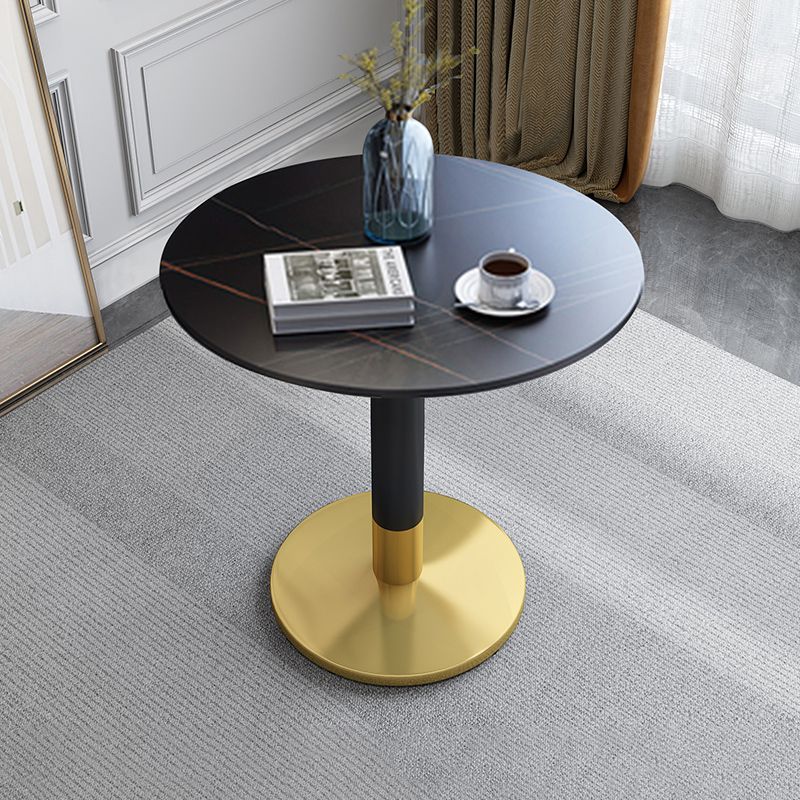 Contemporary Round Dining Table Sintered Stone Dining Table with Tulip Base for Dining Room Clearhalo ' dining_table' 'Dining Tables & Seating' 'Dining Tables' 'furn' 'furn_dining_table' 'Furniture' 'furniture_dining_table' 'Kitchen & Dining Furniture' 'kitchen&dining_furn' 'kitchen' 'kitchen_dining_table' 1200x1200_60209c29-3af7-4c3b-bf93-3ccce4582d03