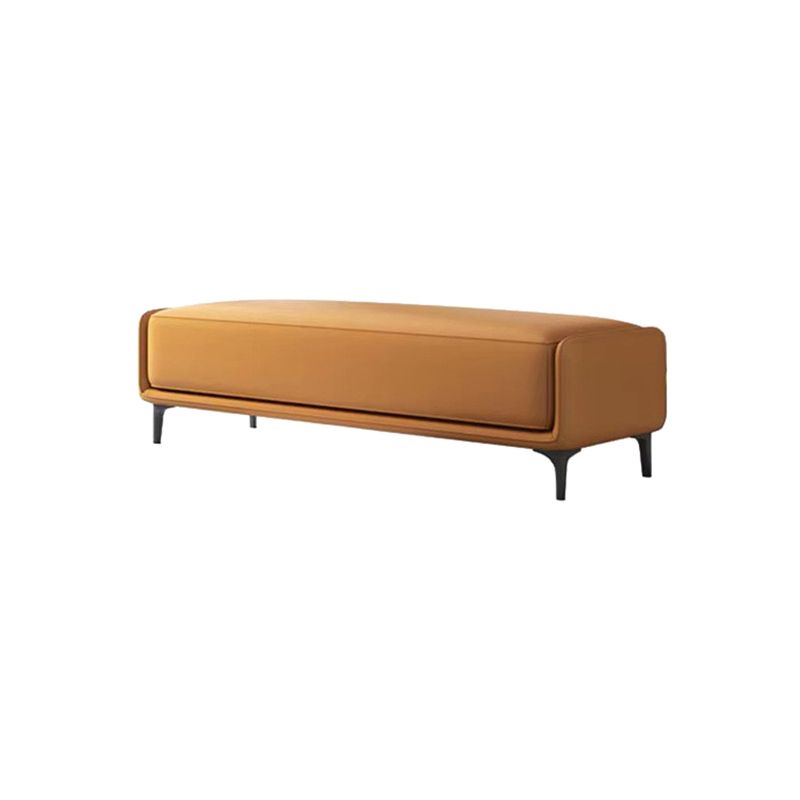 47.2"L Upholstered Seating Bench Cushioned Entryway and Bedroom Bench with Legs Clearhalo 'Benches' 'Chairs & Seating' 'furn' 'furn_benches' 'Furniture' 'Living Room Furniture' 1200x1200_60267116-3230-4629-9e47-77b9a6f4276c