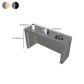 Mesa de Bar rectangular de estilo moderno, juego de mesa de Bar de piedra de 1/2/3 piezas para uso doméstico