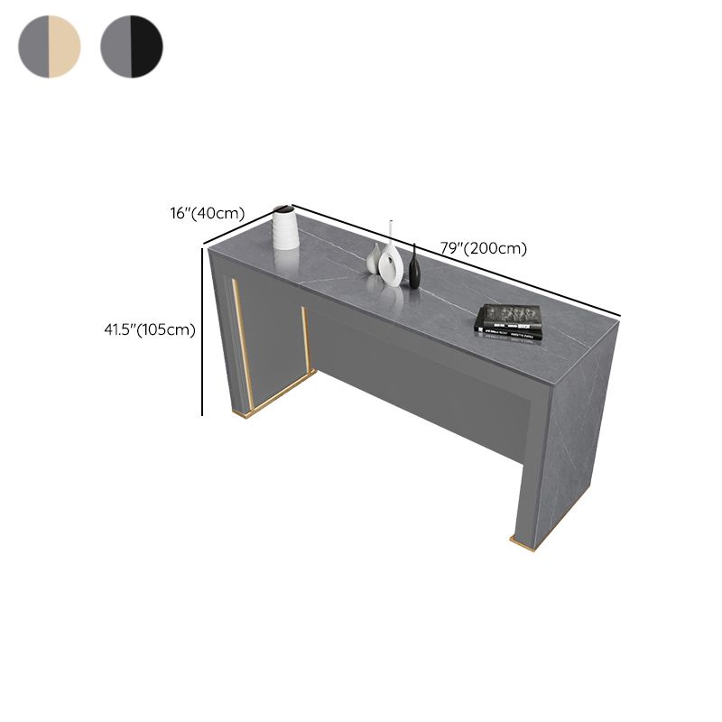 Mesa de Bar rectangular de estilo moderno, juego de mesa de Bar de piedra de 1/2/3 piezas para uso doméstico