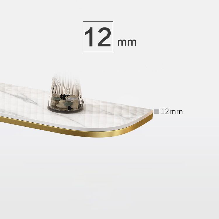 Contemporary Console Accent Table Antique Finish Half Moon Console Sofa Table in Stone Clearhalo 'Console Tables' 'console_tables' 'Entry & Mudroom Furniture' 'furn' 'furn_console_tables' 'Furniture' 1200x1200_602f3cbb-1cb4-4515-92fe-d7928ae2fa1b