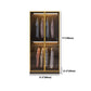 Modern Style Wooden Wardrobe Cloth Rod Included Wardrobe Closet for Bedroom