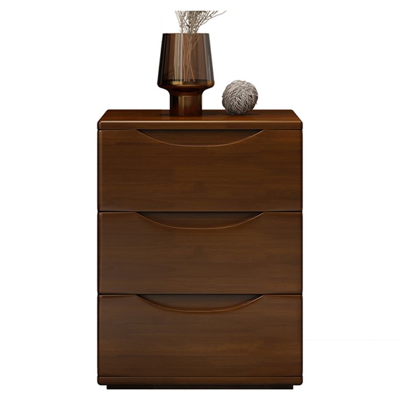 2 /3 laden houten dressoir modern 16 "w opslagkist voor slaapkamer