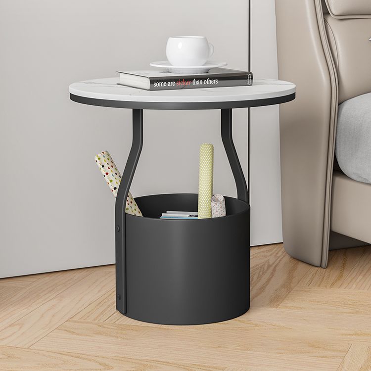 1 Shelf Glam Accent Table Nightstand Antique Finish Bed Nightstand Clearhalo 'Bedroom Furniture' 'furn' 'furn_night_stand' 'Furniture' 'night_stand' 'Nightstands' 1200x1200_60358b61-8dd9-4be0-bd14-7ec6a2a17866