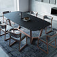 Modern Rectangle Stone Dining Table Ash Wood Base for Kitchen Clearhalo 'Dining Tables & Seating' 'Dining Tables' 'dining_table' 'furn' 'furn_dining_table' 'Furniture' 'Kitchen & Dining Furniture' 1200x1200_60383586-8dcd-40a2-bcef-d207fafc503e