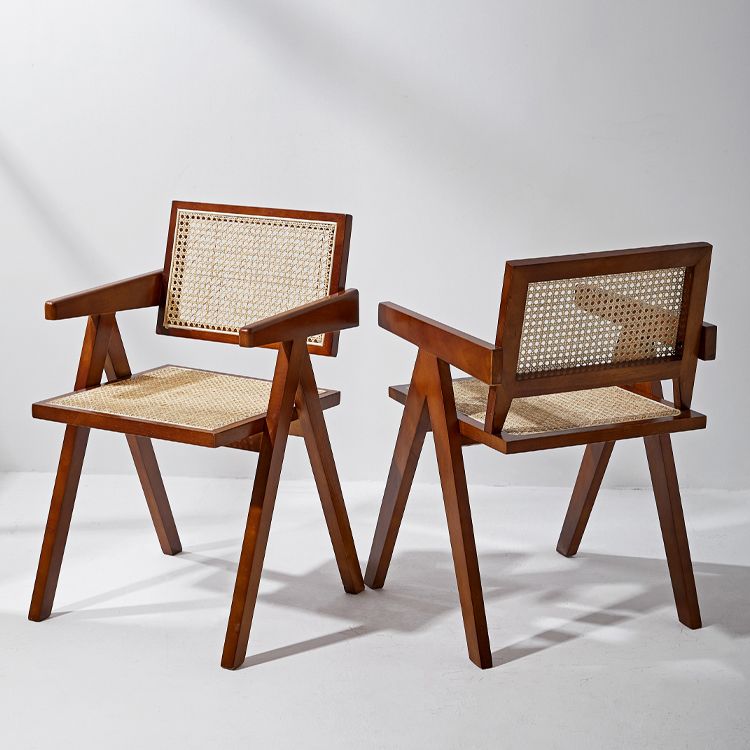 Wooden Dining Side Chairs Modern Indoor-Outdoor Open Back Dining Chair, 20'' Wide Clearhalo ' kitchen&dining_furn' 'Dining Chairs' 'Dining Tables & Seating' 'dining_chair' 'furn' 'furn_dining_chair' 'Furniture' 'furniture_dining_chair' 'Kitchen & Dining Furniture' 'kitchen' 1200x1200_603951a6-432a-4b06-8432-d60abece706f