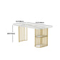 Nordic 1/2/5 Pieces Dining Set White Stone Top Dining Furniture Clearhalo 'Dining Room Sets' 'Dining Tables & Seating' 'dining_room_set' 'furn' 'furn_dining_room_set' 'Furniture' 'Kitchen & Dining Furniture' 1200x1200_603bf23f-ef19-493e-ae6c-16bf7e461c02