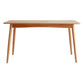 Modern Oak Wood Table in Nature Rectangle Dining Table with Wooden Base and 4 Legs Clearhalo ' dining_table' 'Dining Tables & Seating' 'Dining Tables' 'furn' 'furn_dining_table' 'Furniture' 'furniture_dining_table' 'Kitchen & Dining Furniture' 'kitchen&dining_furn' 'kitchen' 'kitchen_dining_table' 1200x1200_603cda46-53ac-42c5-9d18-3d0d3e6d8a88