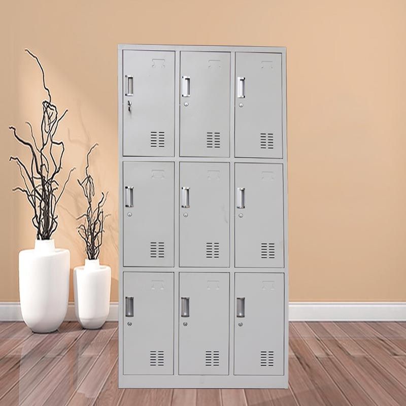 Contemporary Hinged Wardrobe Armoire Steel Wardrobe Cabinet for Home