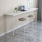 Tripod Base Bar Table Modern Style Wood Top Bar Table for Kitchen