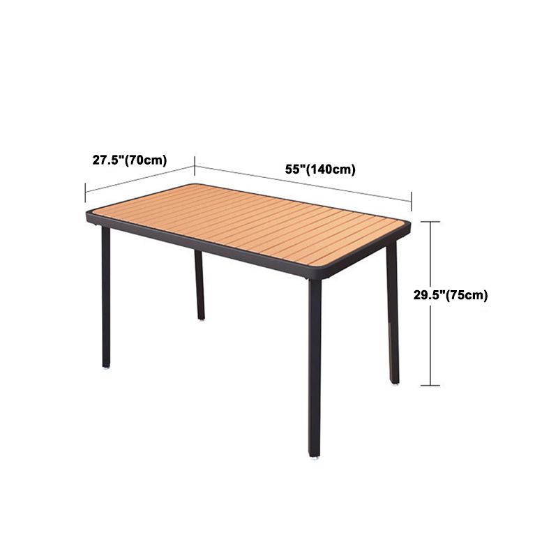 Moderne rechthoektafel ingesteld 1/2/5/7 stukken Dinerset voor keuken