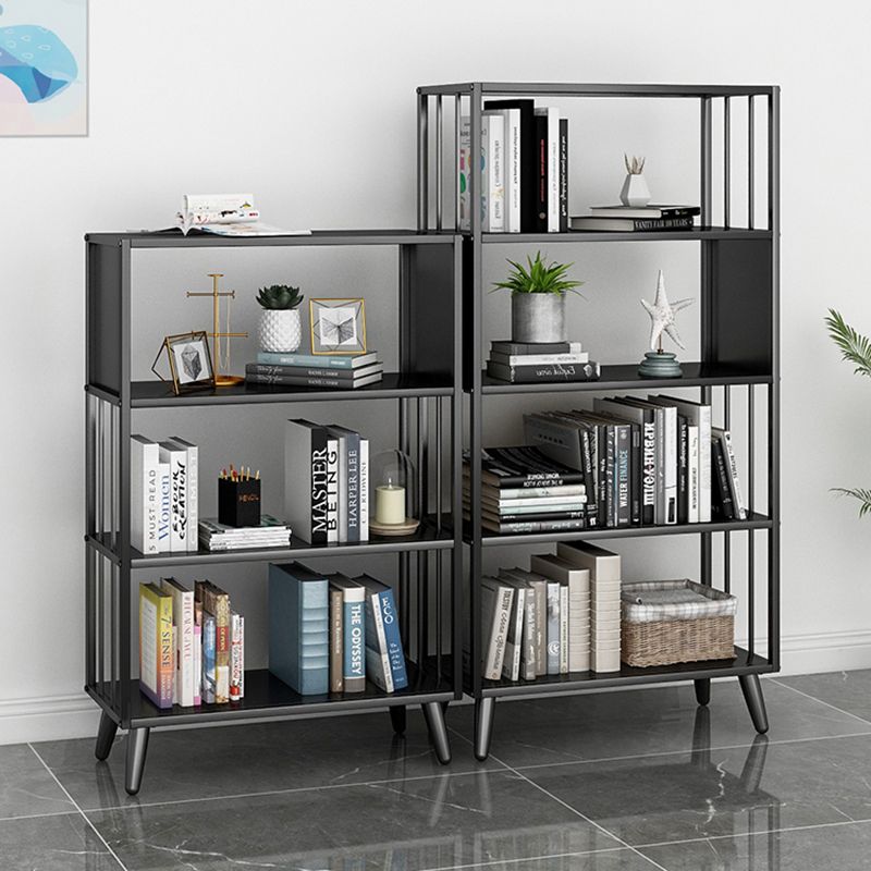 11" W Glam Antique Finish Shelf Bookcase Etagere Metal Bookshelf