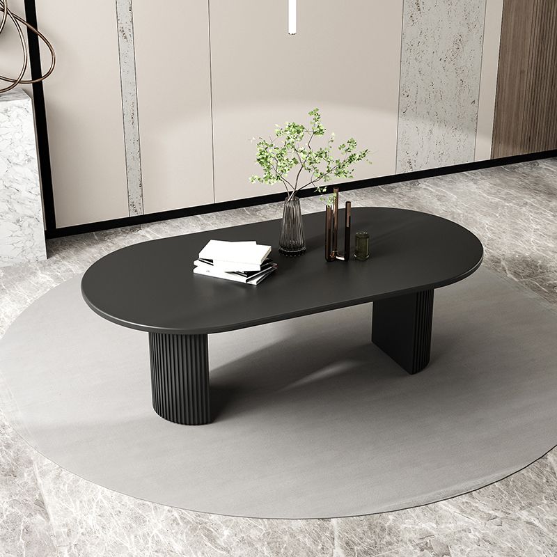 Simple Black Solid Wood Dining Table Rectangle Shape Standard Dining Table for Kitchen Clearhalo ' dining_table' 'Dining Tables & Seating' 'Dining Tables' 'furn' 'furn_dining_table' 'Furniture' 'furniture_dining_table' 'Kitchen & Dining Furniture' 'kitchen&dining_furn' 'kitchen' 'kitchen_dining_table' 1200x1200_60457dd4-0c62-4493-b438-a2dd91bf73ba