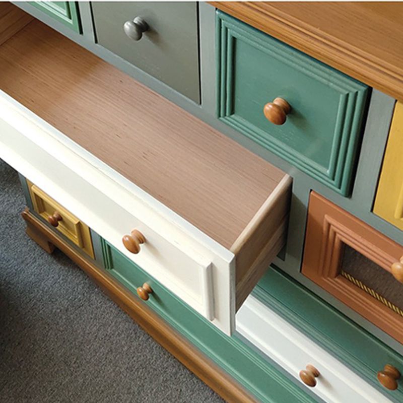 Nautical Bedroom Storage Chest Wooden Vertical Chest with 12 Drawers Clearhalo 'Bedroom Furniture' 'Dressers & Chests' 'dressers_chests' 'furn' 'furn_dressers_chests' 'Furniture' 1200x1200_60465c30-c505-4116-b3d1-db1e981a11c1