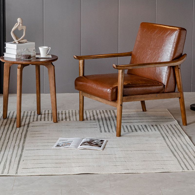 Solid Wood Side Chair Stain Resistant Lounge Chair for Living Room Clearhalo 'Accent Chairs' 'accent_chairs' 'Chairs & Seating' 'furn' 'furn_accent_chairs' 'Furniture' 'Living Room Furniture' 1200x1200_60480aa1-9310-4e85-a5d5-dda0350ea230