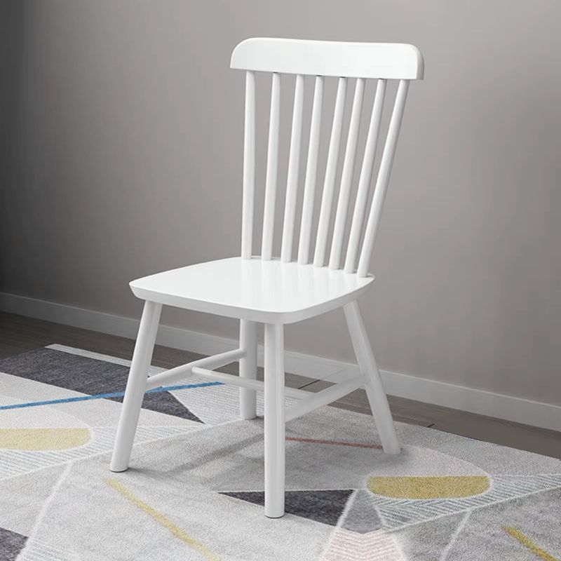 Contemporary Dining Chair Slat Back Side Chair with Wood Legs for Home Use Clearhalo ' kitchen&dining_furn' 'Dining Chairs' 'Dining Tables & Seating' 'dining_chair' 'furn' 'furn_dining_chair' 'Furniture' 'furniture_dining_chair' 'Kitchen & Dining Furniture' 'kitchen' 1200x1200_604e5335-142e-456b-beeb-8008229b59b4
