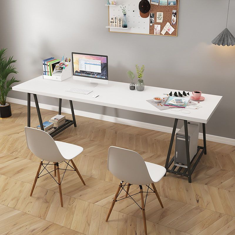Manufactured Wood Rectangle Writing Desk Home Glam Office Desk Clearhalo 'furn' 'furn_office_desk' 'Furniture' 'Office Desks' 'Office Furniture' 'office_desk' 1200x1200_604f3597-dd39-467f-a21d-37b71b53f5f8