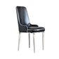 Scandinavian Dining Chairs with 4 Metal Legs Faux Leather Armless Chair for Home Clearhalo ' kitchen&dining_furn' 'Dining Chairs' 'Dining Tables & Seating' 'dining_chair' 'furn' 'furn_dining_chair' 'Furniture' 'furniture_dining_chair' 'Kitchen & Dining Furniture' 'kitchen' 1200x1200_605250f8-ec9d-440a-9009-5350a4f1db5b
