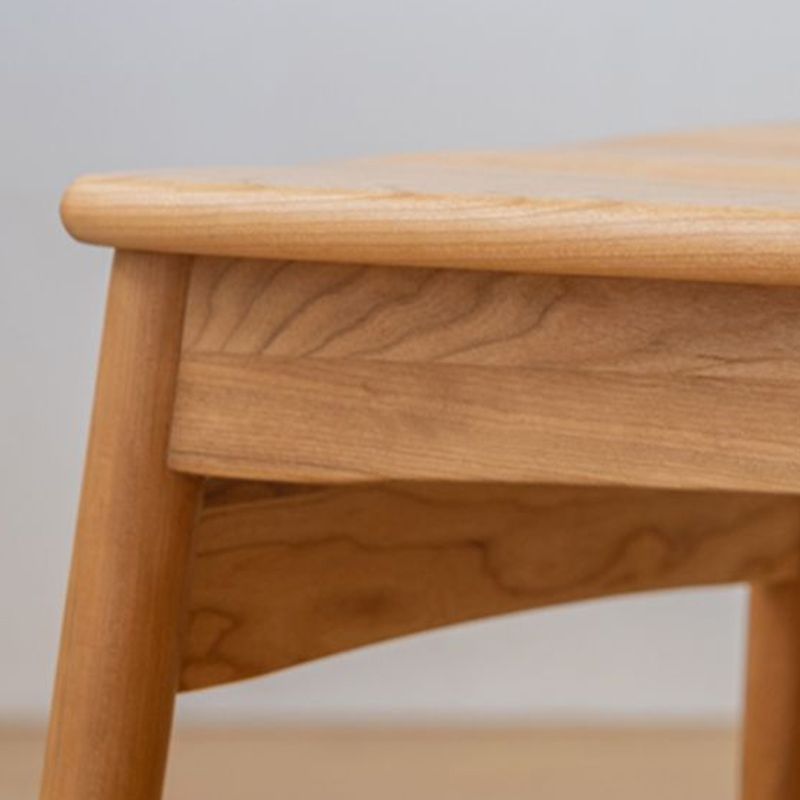 Sillas laterales de comedor abiertas de espalda sillas de comedor de madera maciza en natural