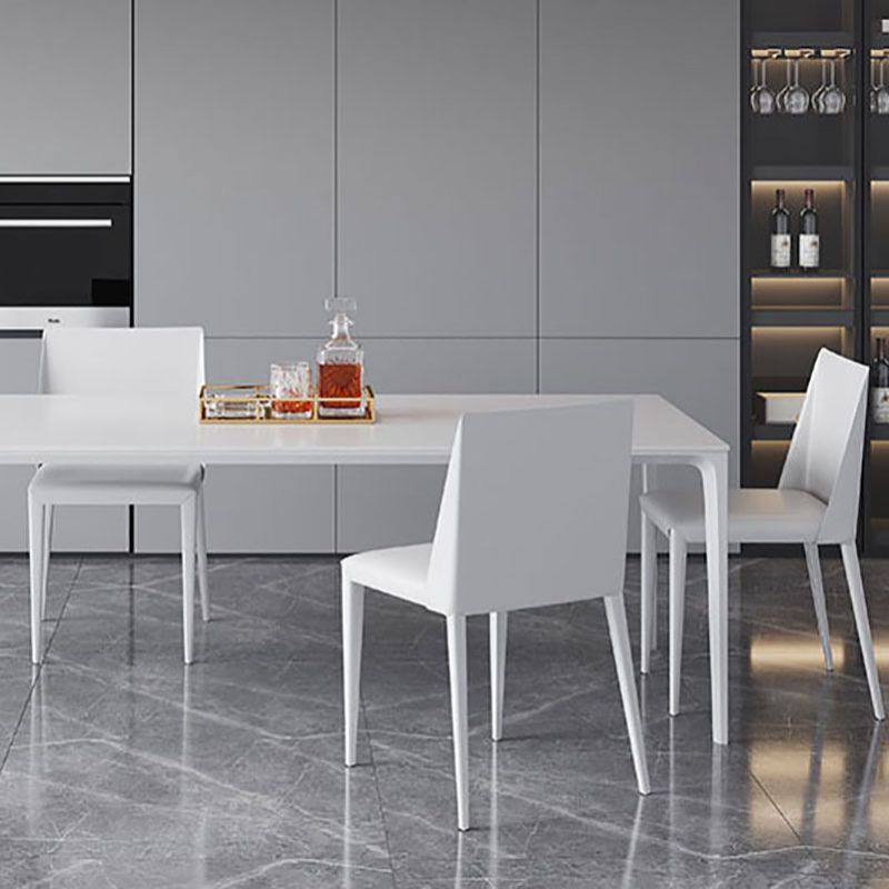 Saddle Leather Designer Style Home Side Chair Parsons Matte Finish Dining Chair (Set of 2) Clearhalo ' kitchen&dining_furn' 'Dining Chairs' 'Dining Tables & Seating' 'dining_chair' 'furn' 'furn_dining_chair' 'Furniture' 'furniture_dining_chair' 'Kitchen & Dining Furniture' 'kitchen' 1200x1200_6059604f-b0fe-44ba-9146-45ea9fb6c772