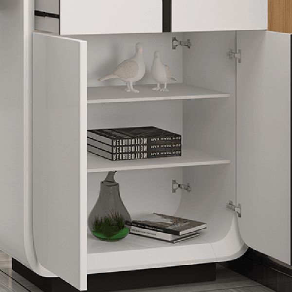 Modern Rectangle Bar Table Wood Table with Wine Cabinet for Living Room Clearhalo 'Bar Furniture' 'Bar Tables' 'bar_tables' 'furn' 'furn_bar_tables' 'Furniture' 'Kitchen & Dining Furniture' 1200x1200_605e1c85-f0d6-4e3b-a2c6-6bda3c0a1dbe