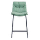 Glam Metal Counter Height Stool with Cushion Bar Stool for Indoor Clearhalo 'Bar Furniture' 'Bar Stools' 'bar_stools' 'furn' 'furn_bar_stools' 'Furniture' 'Kitchen & Dining Furniture' 1200x1200_60617432-1a66-46ce-b8b0-858de0269145