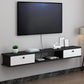 Engineered Wood TV Stand Modern Wall-mounted TV Cabinet with 2 Doors Clearhalo 'furn' 'furn_tv_stands_entertainment_centers' 'Furniture' 'Living Room Furniture' 'TV Stands & Entertainment Centers' 'TV Stands & Media Storage Furniture' 'tv_stands_entertainment_centers' 1200x1200_6062445b-1a10-4fd1-b4a4-cf44e0fecf4f