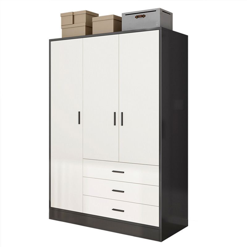 Armadio del guardaroba rettangolare moderno moderno armadio in legno.